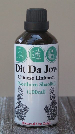 Dit Da Jow (Northern Shaolin) 100ml New Glass Bottles